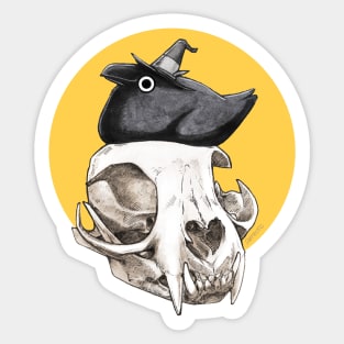 Lil Loaf Crow Sticker